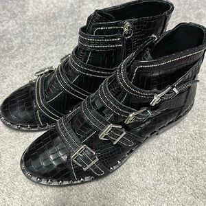 SCHUTZ STUDDED BOOTS